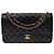 Borsa CHANEL Timeless/Classique in Pelle Nera - 104012 - vista 3