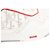DIOR - Sneakers B27 Dior in pelle liscia bianca e rossa (T40) - vista 5