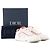 DIOR - Sneakers B27 Dior in pelle liscia bianca e rossa (T40) - vista 8