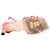 JIMMY CHOO - Décolleté Jimmy Choo in raso rosa e strass (T36,5) - vista 3