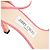 JIMMY CHOO - Décolleté Jimmy Choo in raso rosa e strass (T36,5) - vista 7