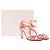 JIMMY CHOO - Décolleté Jimmy Choo in raso rosa e strass (T36,5) - vista 8