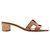 HERMÈS - Sandali Oasis Hermès in pelle liscia marrone (T39) - vista 2