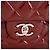 CHANEL - Borsa a tracolla Classic/Timeless Jumbo Chanel in pelle verniciata bordeaux - vista 5