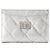 CHANEL - Tarjetero 2.55 en piel plisada plateada