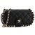 CHANEL - Borsa a tracolla/Astuccio per occhiali Chanel in pelle caviar nera - vista 2