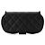 CHANEL - Borsa a tracolla/Astuccio per occhiali Chanel in pelle caviar nera - vista 3