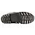 CHANEL - Stivali biker Chanel in pelle nera (T38) - vista 3