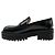 Mocassini Ramsey in pelle nera Gianvito Rossi - vista 3