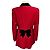 Moschino Cheap and Chic Wollblazer rot / schwarz mit Samtschleife - Ansicht 3