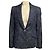 Casaco em jacquard de denim azul escuro Etro