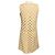 Abito senza maniche Marc Jacobs Vintage Beige con ricami e design a cerchi traforati - vista 3
