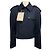 Alexander Mcqueen Chaqueta Trench Corta Cruzada Azul Marino McQueen