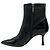 L'Agence Botas Ember de cuero negro / cuero charol - vista 3