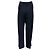 Alexander Mcqueen Calças de Lã Tailored de Perna Larga McQueen Navy - vista 3