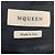 Alexander Mcqueen Calças de Lã Tailored de Perna Larga McQueen Navy - vista 4