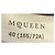 Alexander Mcqueen Calças de Lã Tailored de Perna Larga McQueen Navy - vista 6