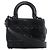 Christian Dior Lady Dior Leder 2Way Handtasche in Black