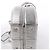 Borsa a tracolla Louis Vuitton Petite Boite Chapeau in pelle Epi Silver M53074 - vista 10