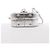 Borsa a tracolla Louis Vuitton Petite Boite Chapeau in pelle Epi Silver M53074 - vista 8
