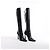 Autre Marque Saint Laurent Paris Tom Knee Lederstiefel in Schwarz 731546, Größe EU 36 - Ansicht 2