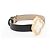 Van Cleef & Arpels Alhambra WTYB02B3 136574 YG & Leather QZ Watch with Shell-Face HH5655 - vista 6