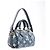 Bolsa Louis Vuitton Speedy Micro Monogram Denim em azul - vista 2