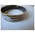 Autre Marque Bracciale rigido Michaela Frey Team motivo geometrico oro - vista 4