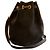 Bamboo Bolsa Bucket Gucci em camurça com cordão e alça de bambu - vista 3