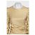 Dolce & Gabbana Gold Draped Fitted Dress - IT 46 / XL Gebraucht - Ansicht 4
