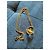 Collier Chloé doré avec pendentif sphère - vue 4