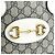 Gucci Horsebit 1955 Top Handle GG Canvas with Leather Mini - vista 6