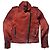 Hôtel Particulier Rote Lederjacke Perfecto