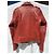 Hôtel Particulier Rote Lederjacke Perfecto - Ansicht 5