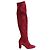 Bottes en daim bordeaux Lk Bennett