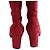 Bottes en daim bordeaux Lk Bennett - vue 2