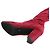 Bottes en daim bordeaux Lk Bennett - vue 5
