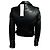 Iro Ashville Bikerjacke aus Lammleder in Schwarz - Ansicht 3