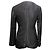 Giorgio Armani Jacke aus Seidenorganza Grau Größe IT 42 - Ansicht 3