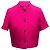 Fuchsia Christian Dior Wool & Silk-Blend Short Sleeve Jacket Size FR 38