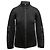Prada Sport Strickjacke mit Nylon-Besatz und Reißverschluss Schwarz Größe US S
