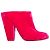 Givenchy Pointed-Toe Velvet Heeled Mules Hot Pink Größe 38.5