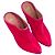 Givenchy Pointed-Toe Velvet Heeled Mules Hot Pink Größe 38.5 - Ansicht 2