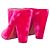Givenchy Pointed-Toe Velvet Heeled Mules Hot Pink Größe 38.5 - Ansicht 4