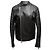 Dsquared2 Giacca Moto in Pelle Dsquared Nera Taglia IT 48