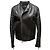Dsquared2 Giacca Moto in Pelle Dsquared Nera Taglia IT 48 - vista 2