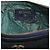 Clutch Chanel Medium CC Embossed Lambskin Camellia O Case Blu - vista 5