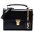 Autre Marque Borsa High School Mini in pelle di vitello liscia nera Saint Laurent