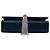 Autre Marque Borsa a tracolla Saint Laurent Kate Tassel Small in raso monogramma blu - vista 3