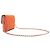 Orange Prada Impuntu Tessuto Chain Crossbody - view 2